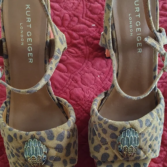 Kurt Geiger Multicolor Sequin Platform Heels - Picture 5 of 5